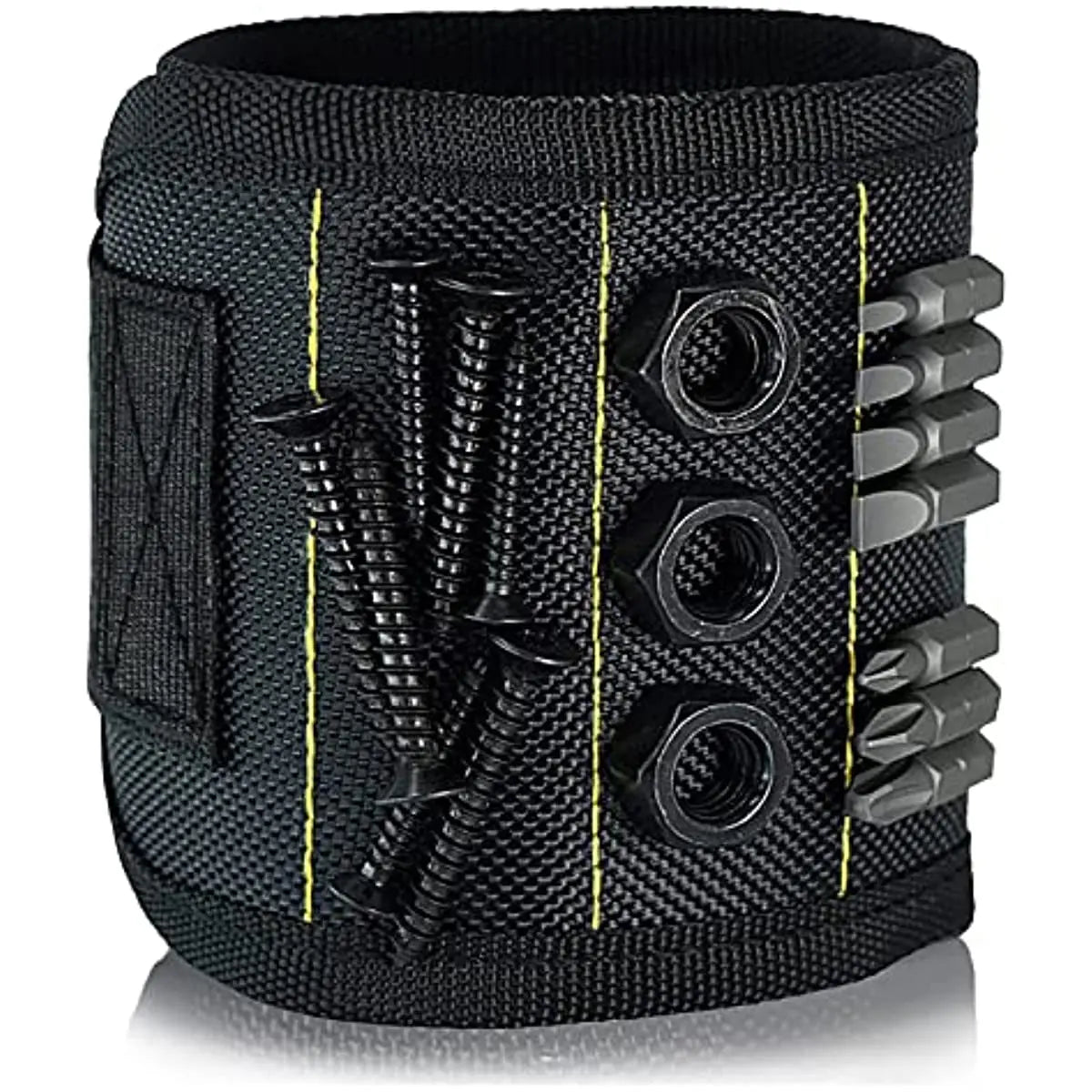PrecisionPro™ MagBand Pro – Heavy-Duty Magnetic Wrist Tool Holder for Screws, Nails & Small Tools