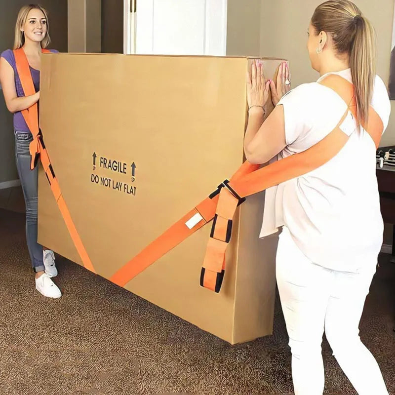 PrecisionPro™ HeavyLift Shoulder Moving Straps – Effortless Furniture Transport System