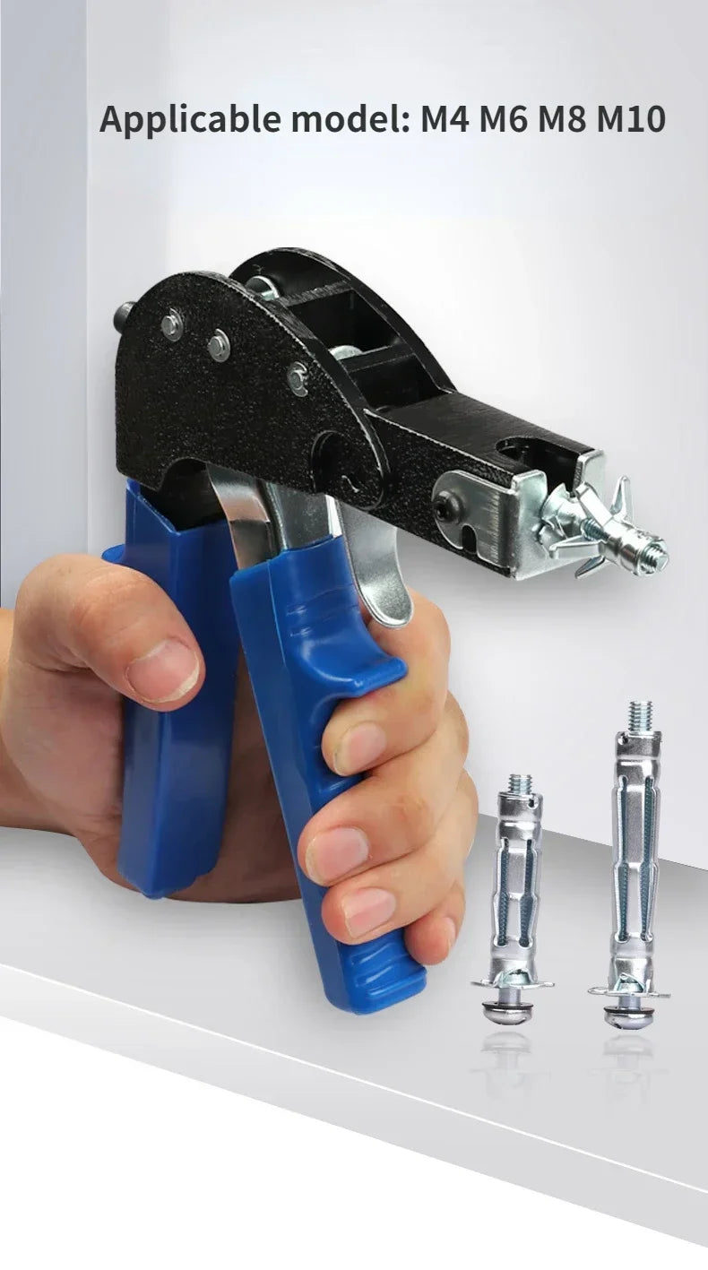 PrecisionPro™ HollowDrive Wall Anchor Gun – Fast Fixing Tool for Plasterboard, Cheville & Molly Bolts