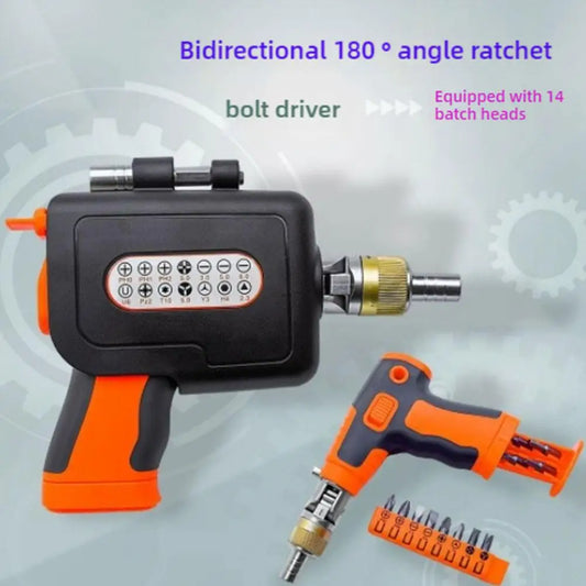 Multi Functional Screwdriver Set With Ratchet And Dual Use Screwdriver Double Headed Mini Screwdriver Extendable And Effortless