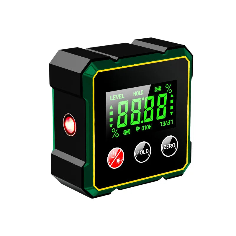 PrecisionPro™ Magnetic Digital Angle Finder with Electronic Laser