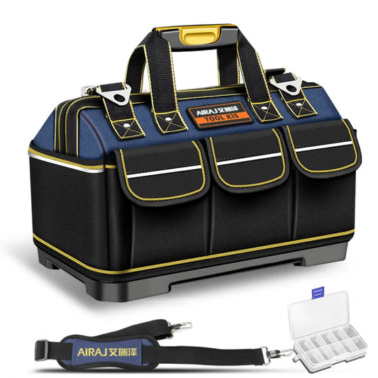 PrecisionPro™ 1680D Multi-Functional Tool Bag – Waterproof & Wear-Resistant Electrician Storage Bag with High Capacity