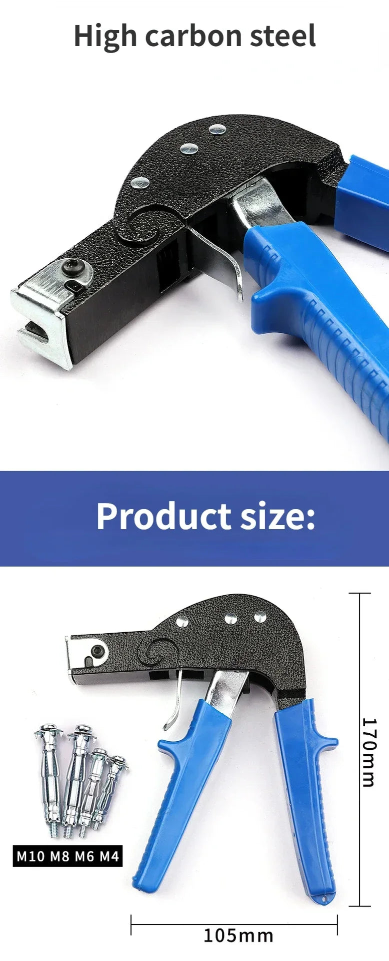 PrecisionPro™ HollowDrive Wall Anchor Gun – Fast Fixing Tool for Plasterboard, Cheville & Molly Bolts