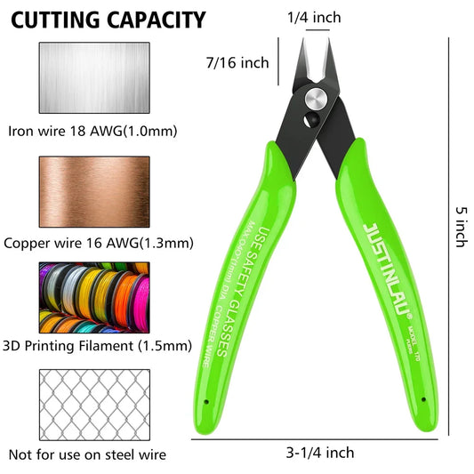 PrecisionPro™ MultiCut Pliers – Universal Wire Cutters & Flush Nippers for Electrical and DIY Work