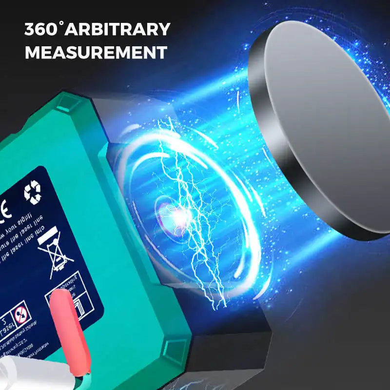 PrecisionPro™ Magnetic Digital Angle Finder with Electronic Laser