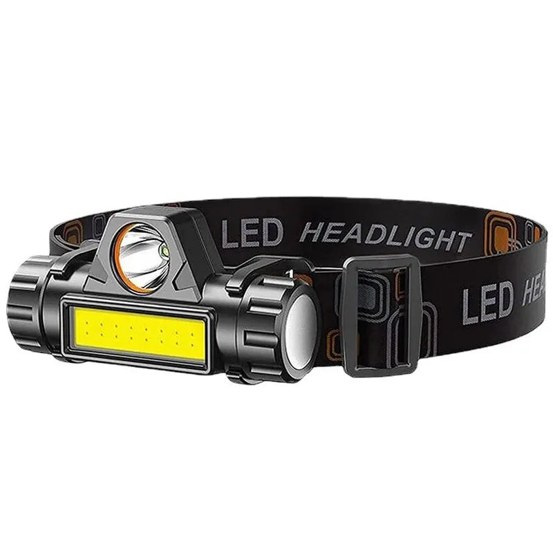 PrecisionPro™ MagBeam LED Headlamp – USB Rechargeable COB Headlight with Strong Magnet, Super Bright & Waterproof for Outdoor Fishing