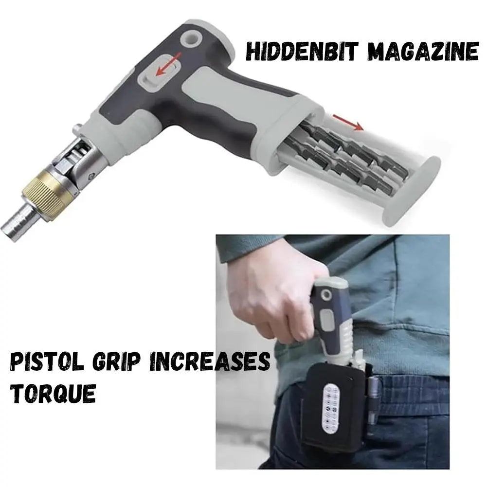 Multi Functional Screwdriver Set With Ratchet And Dual Use Screwdriver Double Headed Mini Screwdriver Extendable And Effortless