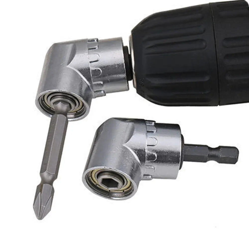 PrecisionPro™ 105° Angle Drill Attachment – Electric Screwdriver Extension for Hard-to-Reach Areas