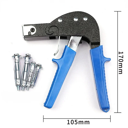 PrecisionPro™ HollowDrive Wall Anchor Gun – Fast Fixing Tool for Plasterboard, Cheville & Molly Bolts