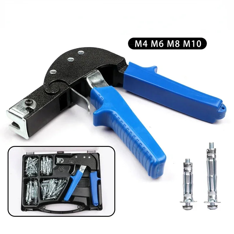 PrecisionPro™ HollowDrive Wall Anchor Gun – Fast Fixing Tool for Plasterboard, Cheville & Molly Bolts