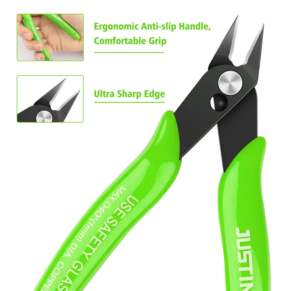 PrecisionPro™ MultiCut Pliers – Universal Wire Cutters & Flush Nippers for Electrical and DIY Work